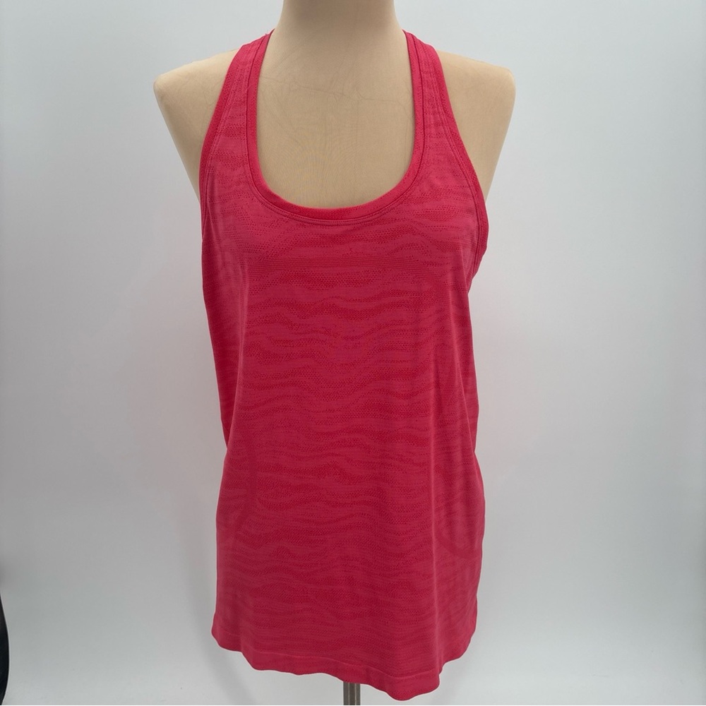 Lululemon Ladies Swiftly Tech Racer Back Size 10 Pink